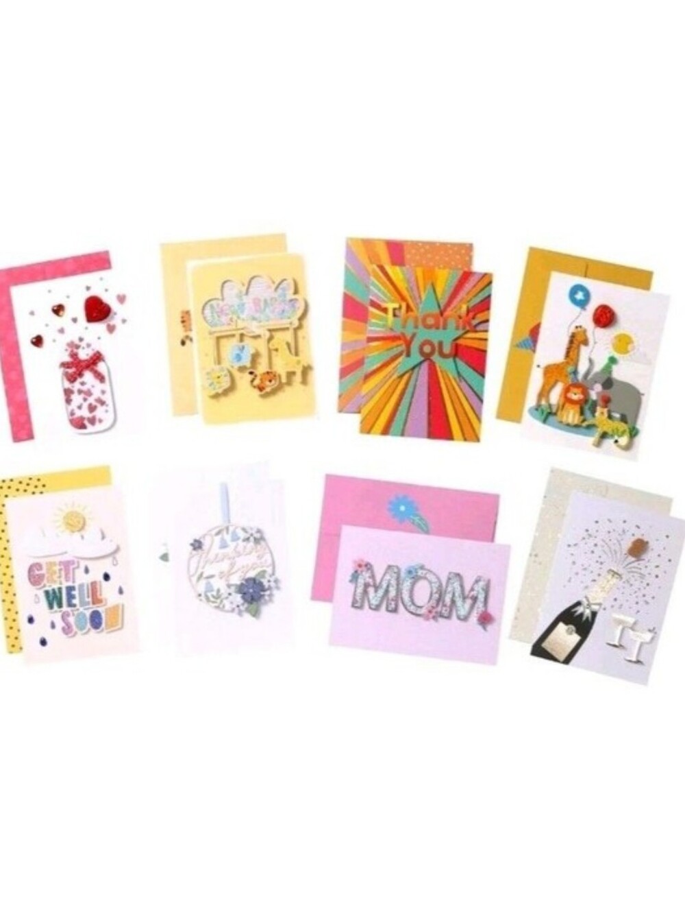PRO4ALL Hand Crafted All Occasion Greeting Card Collection, 40-count NEW MODEL - Picture 6 of 13